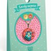 Djeco Djeco Lovely Paper - Lovely Surprise Feline Locket Necklace | Toys Kids Dressing Up Accessories