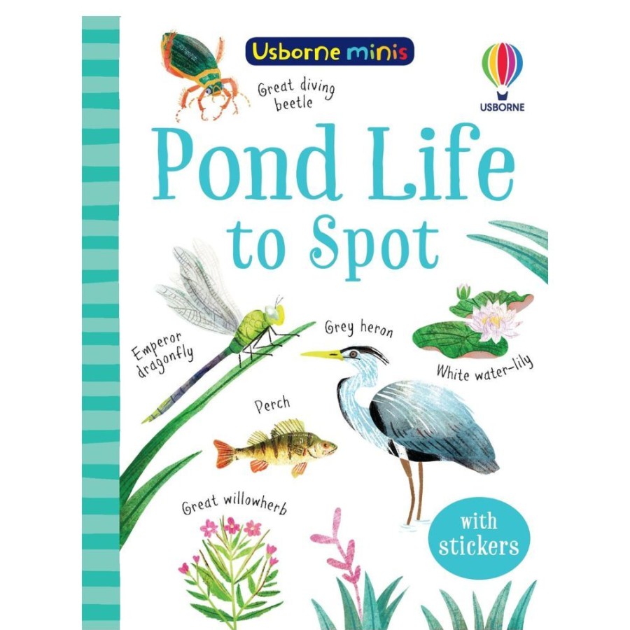 Usborne Books Usborne Mini Pond Life To Spot | Toys Gardening And Nature