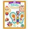 Djeco Djeco Artistic String Art - Garden | Sew & Knit Stitching Cards