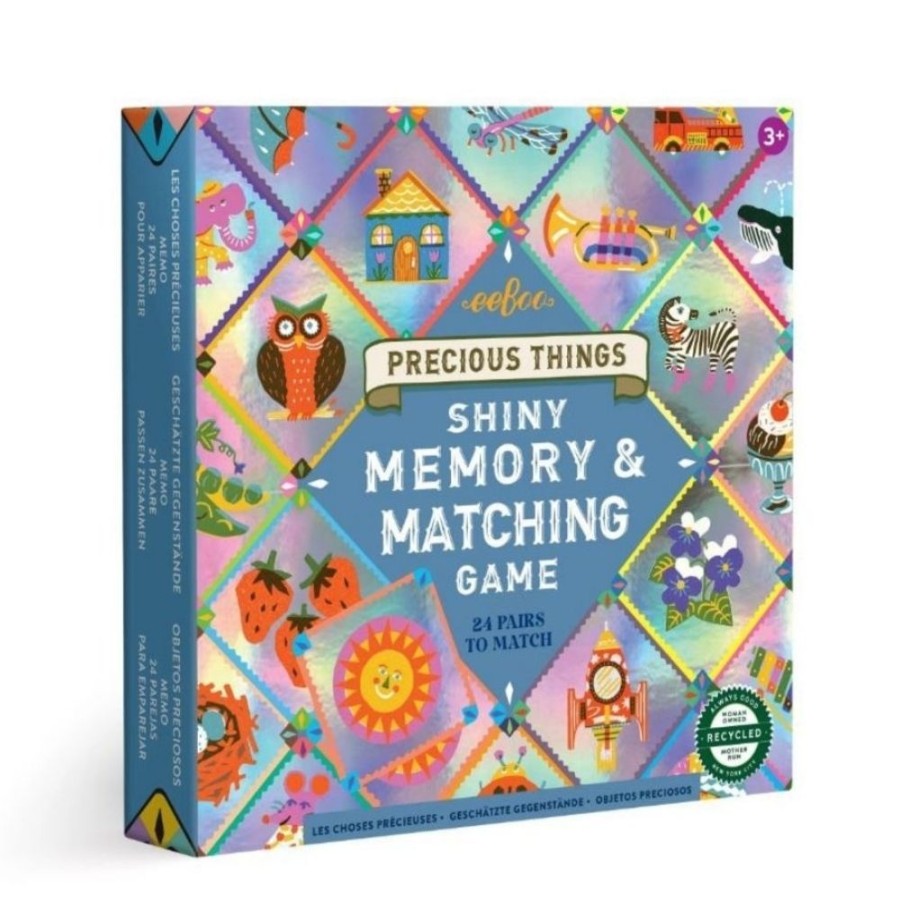 eeBoo Eeboo Precious Things Memory & Matching Game | Toys Preschool Toys