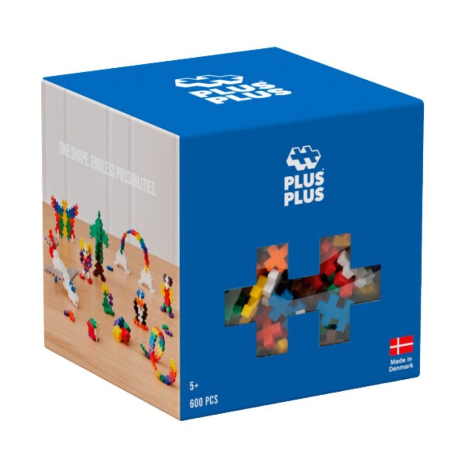 Plus Plus Plus Plus - Open Play Basic (600 Pcs) | Toys Building Toys