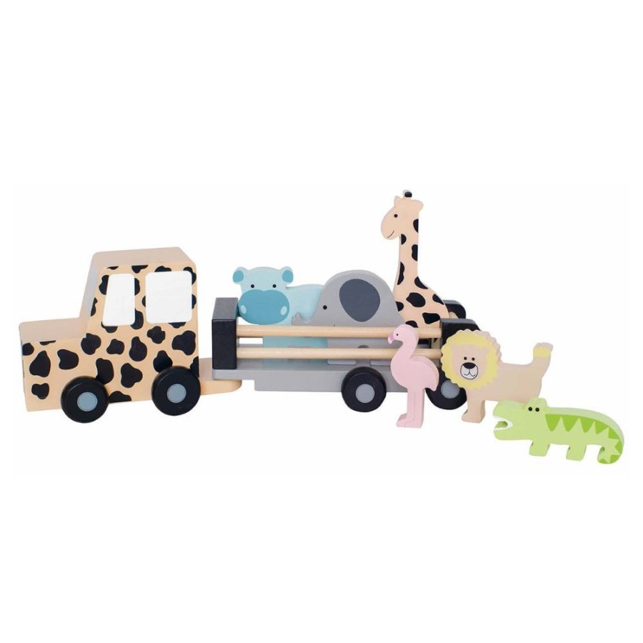 JabadabadoNEW! Jabadabado Safari Jeep | Toys Wooden Toys & Games