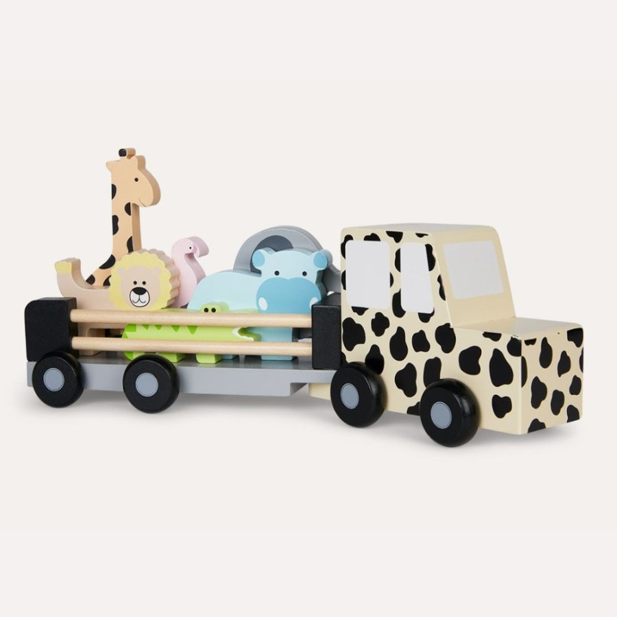 JabadabadoNEW! Jabadabado Safari Jeep | Toys Wooden Toys & Games