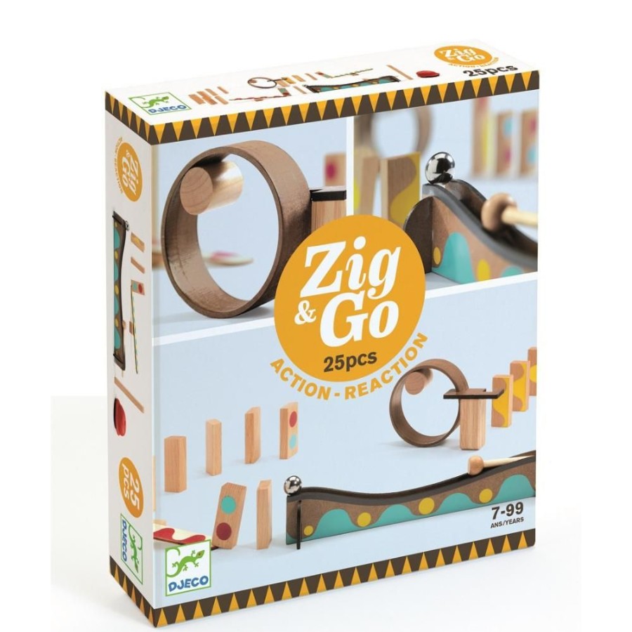 Djeco Djeco Zig & Go - 5642 25 Pieces | Toys Wooden Toys & Games