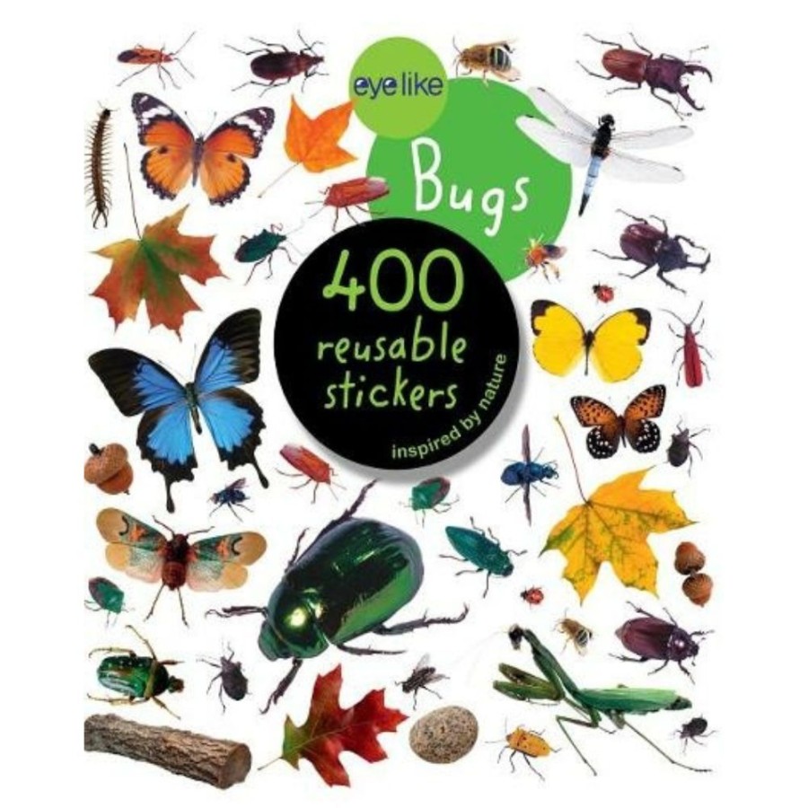 House Of Marbles 400 Reusable Bugs Stickers | Crafts For Kids Stickers And Transfers