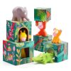 Djeco Djeco Maxi Topanijungle Stacking Cubes Toy | Toys Building Toys