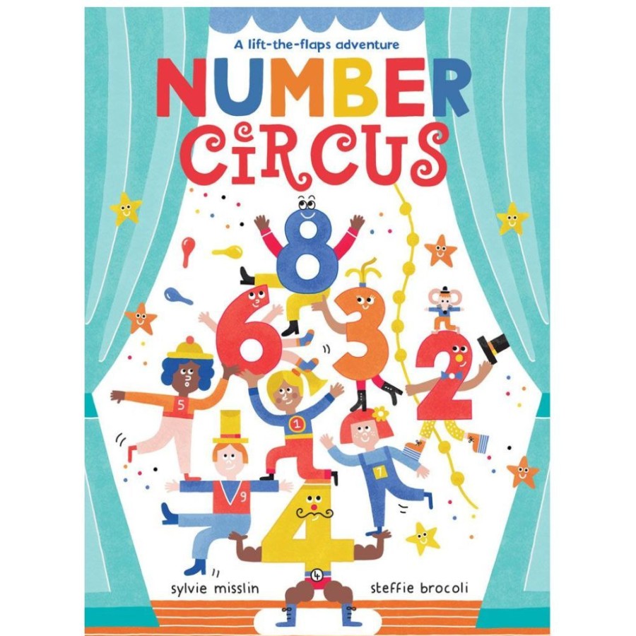 Barefoot Books Number Circus - Build Early Mathematics Skills | Toys Learning Toys