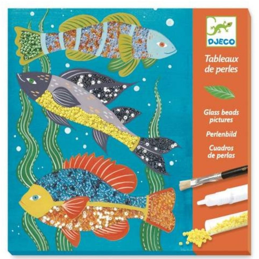 Djeco Djeco Glass Beads Pictures - Zoology | Crafts For Kids Creative Kits For Older Children