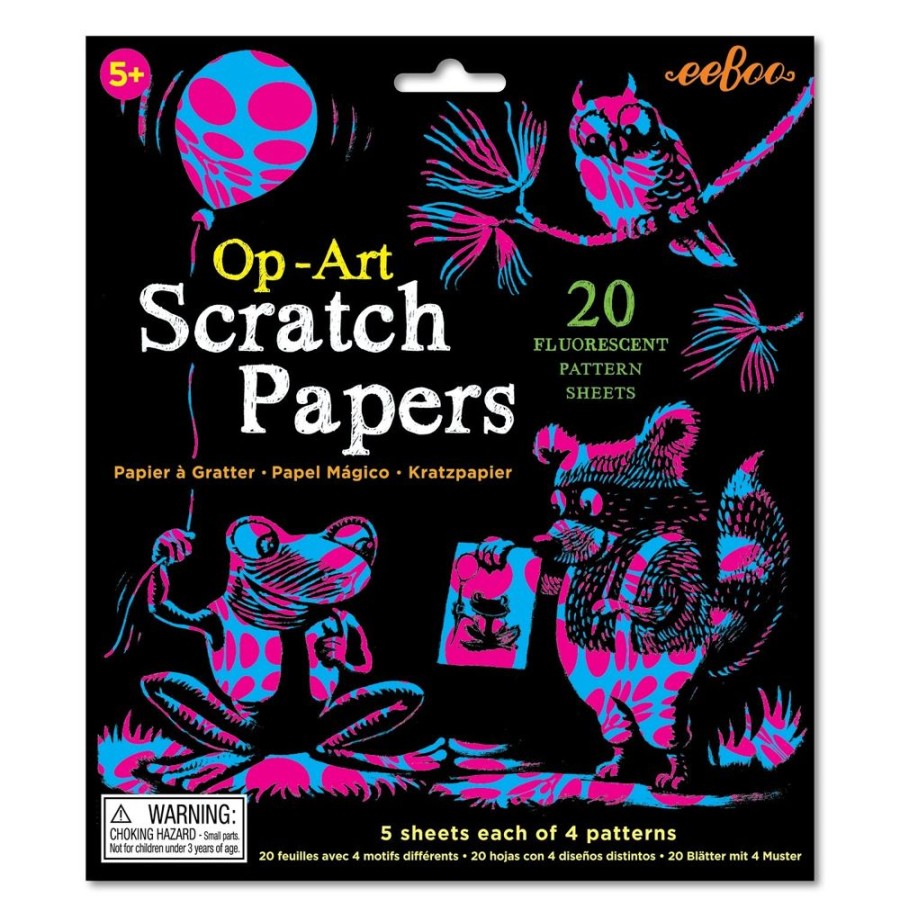 eeBoo Eeboo Scratch Papers | Crafts For Kids Scratch Art