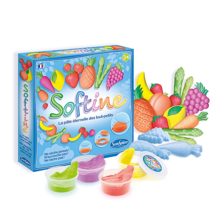 Softine Softine Fruit & Veg | Crafts For Kids Play Dough & Modelling Clay