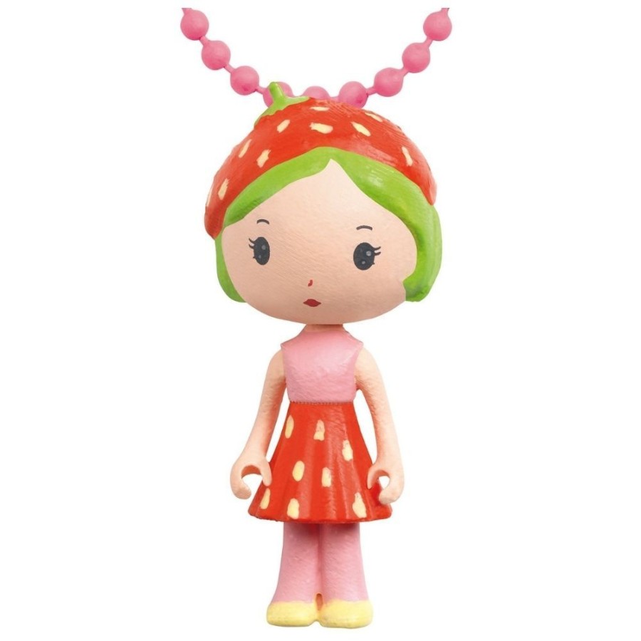 Djeco Djeco Tinyly Necklace - Berry Childrens Necklace | Toys Djeco Tinyly