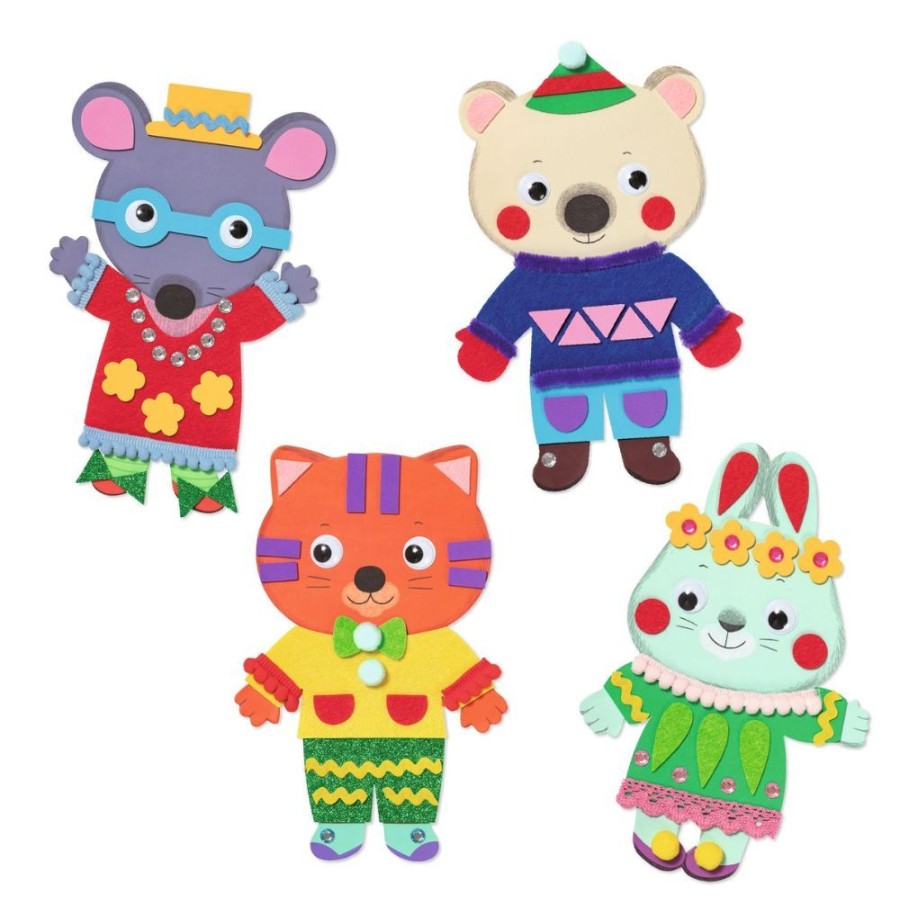 Djeco Djeco Little Ones - Collages Little Sweethearts | Crafts For Kids Craft Gift Sets