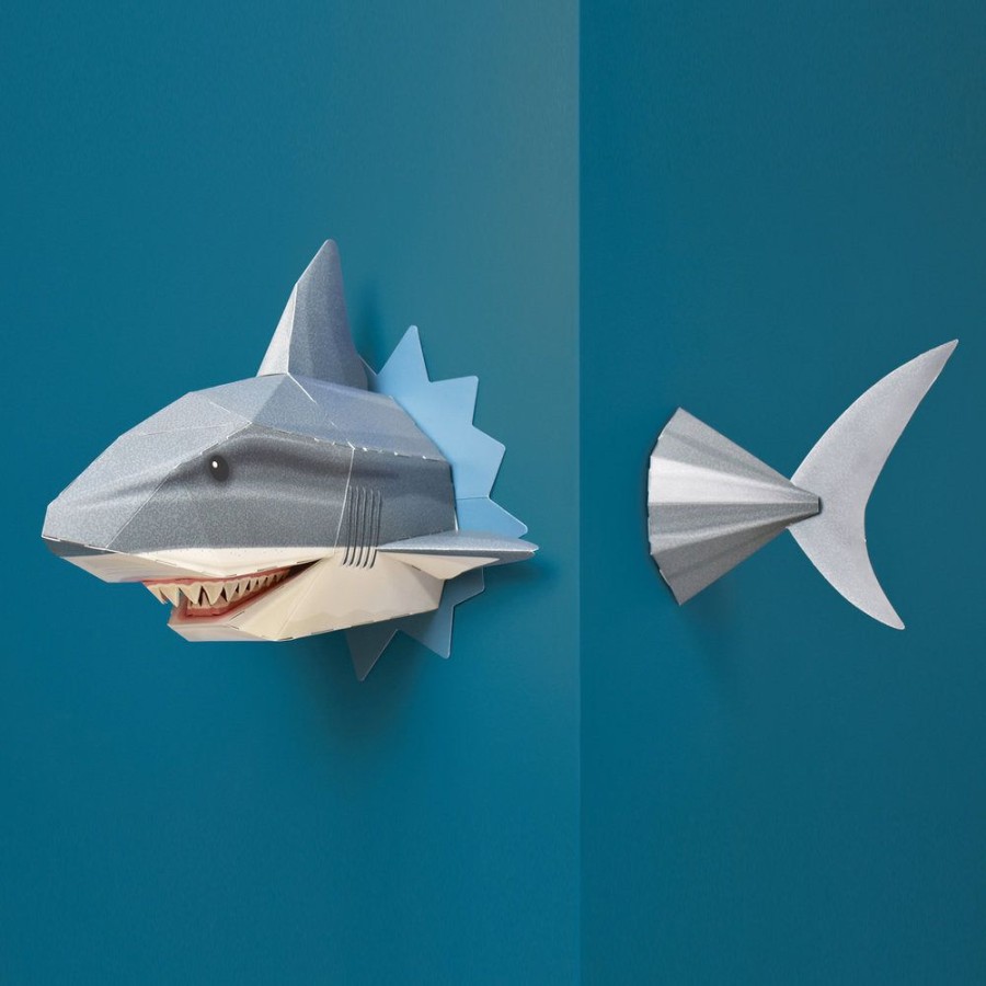 Clockwork Soldier Clockwork Soldier - Create Your Own Snappy Shark | Kids Room Decor & Height Charts