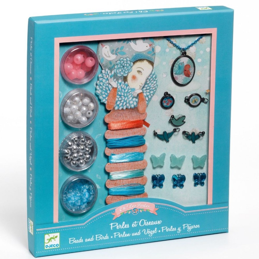 Djeco Djeco Jewellery Kit Beads And Birds | Kids Art Crafts4Kids Gift Vouchers