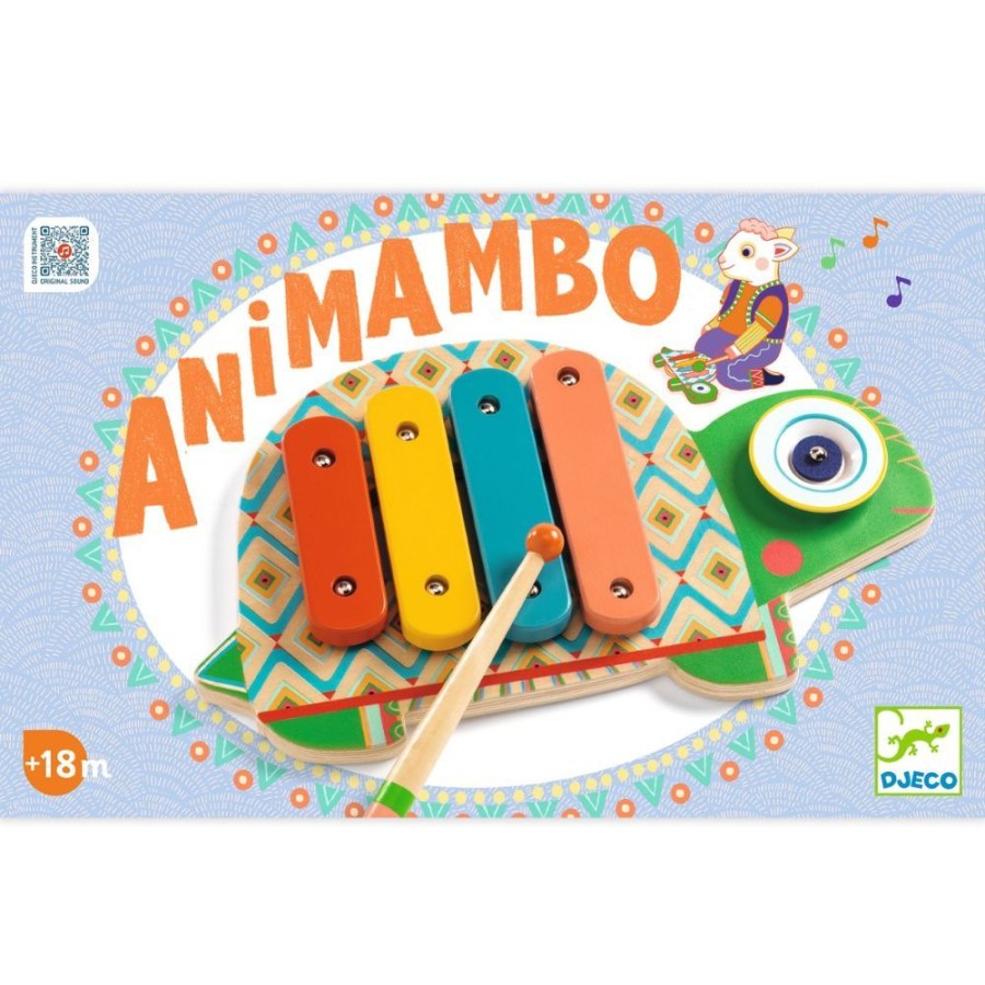 Djeco Djeco Animambo Cymbal & Xylophone | Toys Musical Toys