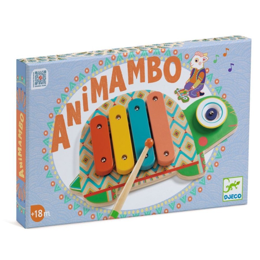 Djeco Djeco Animambo Cymbal & Xylophone | Toys Musical Toys