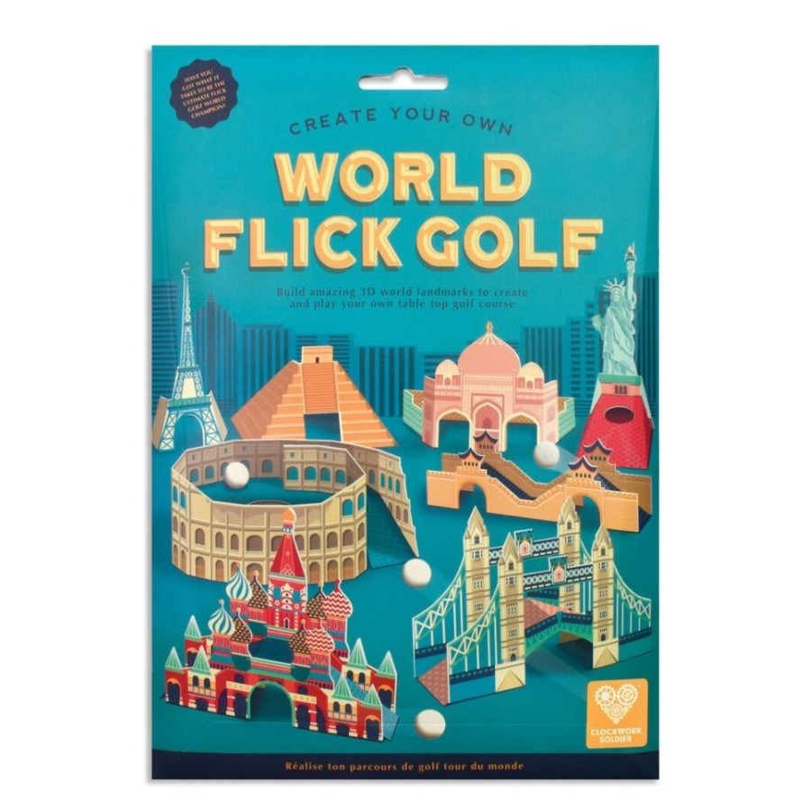 Clockwork Soldier Clockwork Soldier - Create Your Own World Flick Golf | Crafts For Kids Making & Modelling