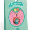 Djeco Djeco Lovely Paper - Lovely Surprise Feline Locket Necklace | Kids Art Djeco Lovely Paper