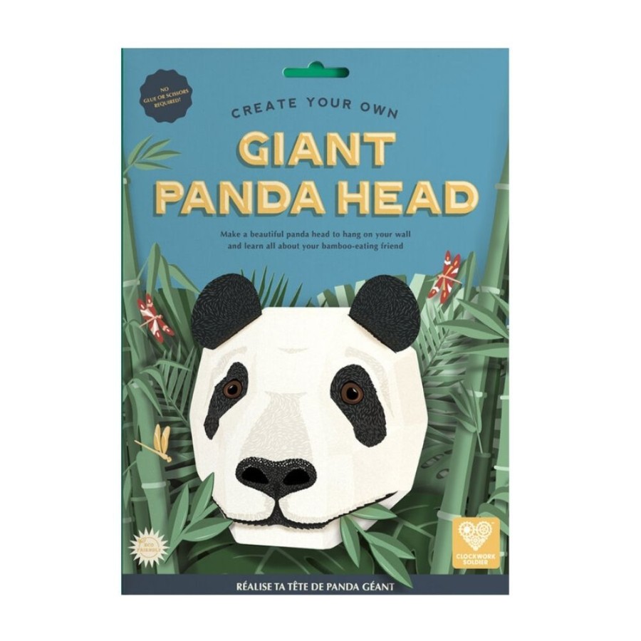 Clockwork Soldier Clockwork Soldier Create Your Own Giant Panda Head | Crafts For Kids Paper Modelling