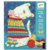 Djeco Djeco Weaving With Wool - Woolly Jumper | Sew & Knit Childrens Knitting Kits