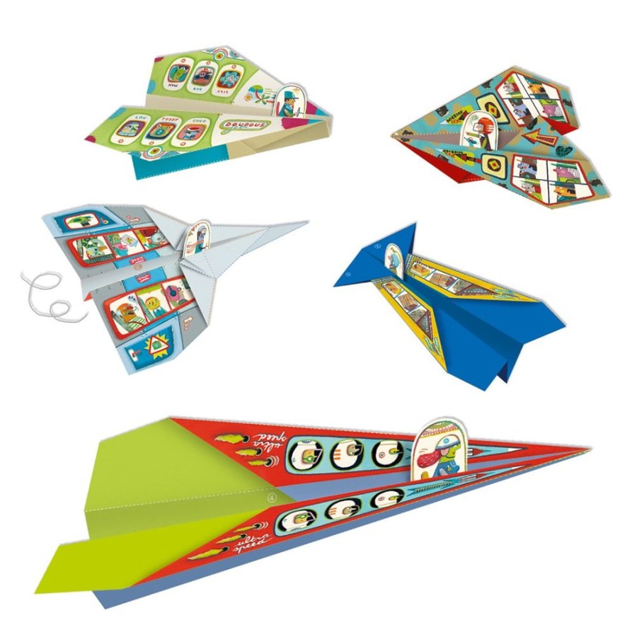 Djeco Djeco Origami Planes | Crafts For Kids Paper Modelling