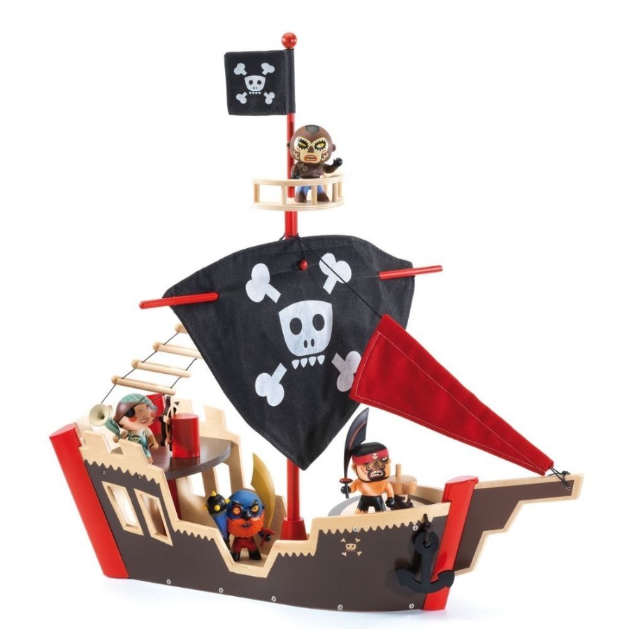 Djeco Djeco Arty Toys Ze Pirat Boat | Toys Imaginative Play