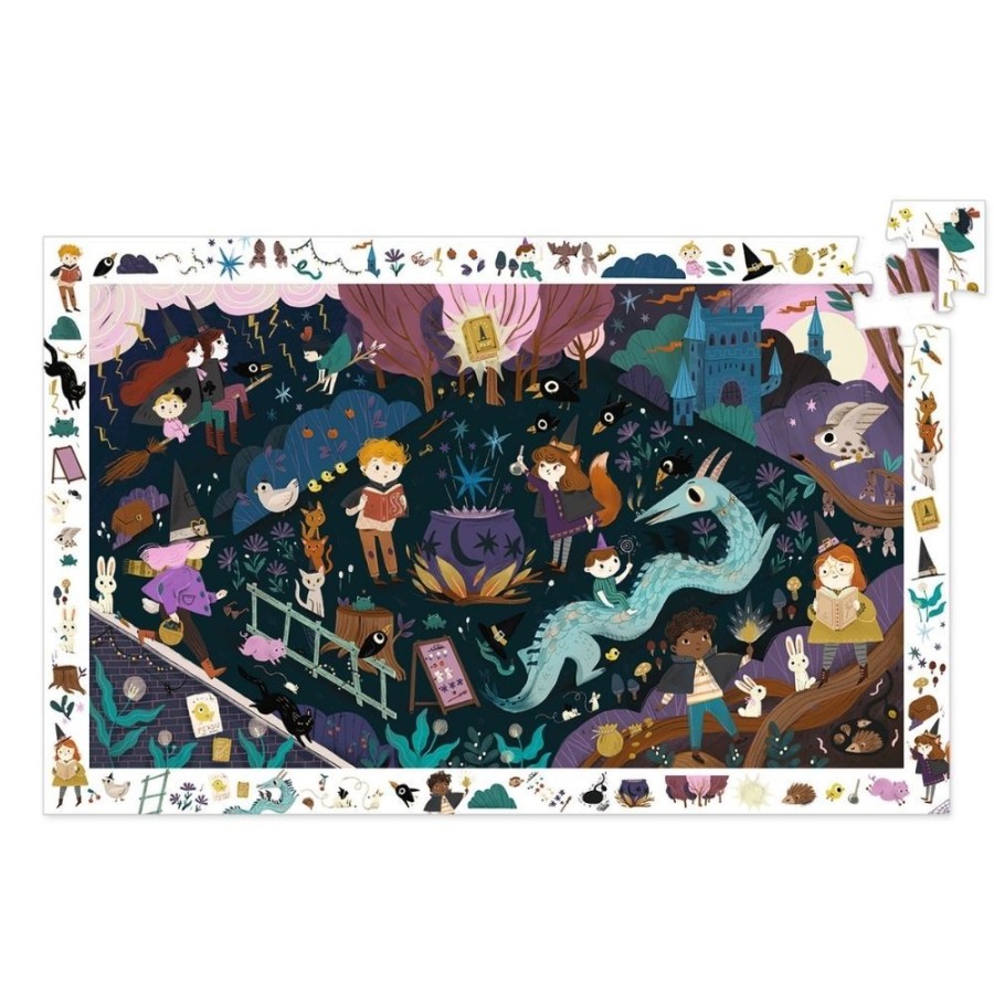 Djeco Djeco Observation Puzzle - Sorcerer'S Apprentices (54 Pieces) | Toys Jigsaw Puzzles