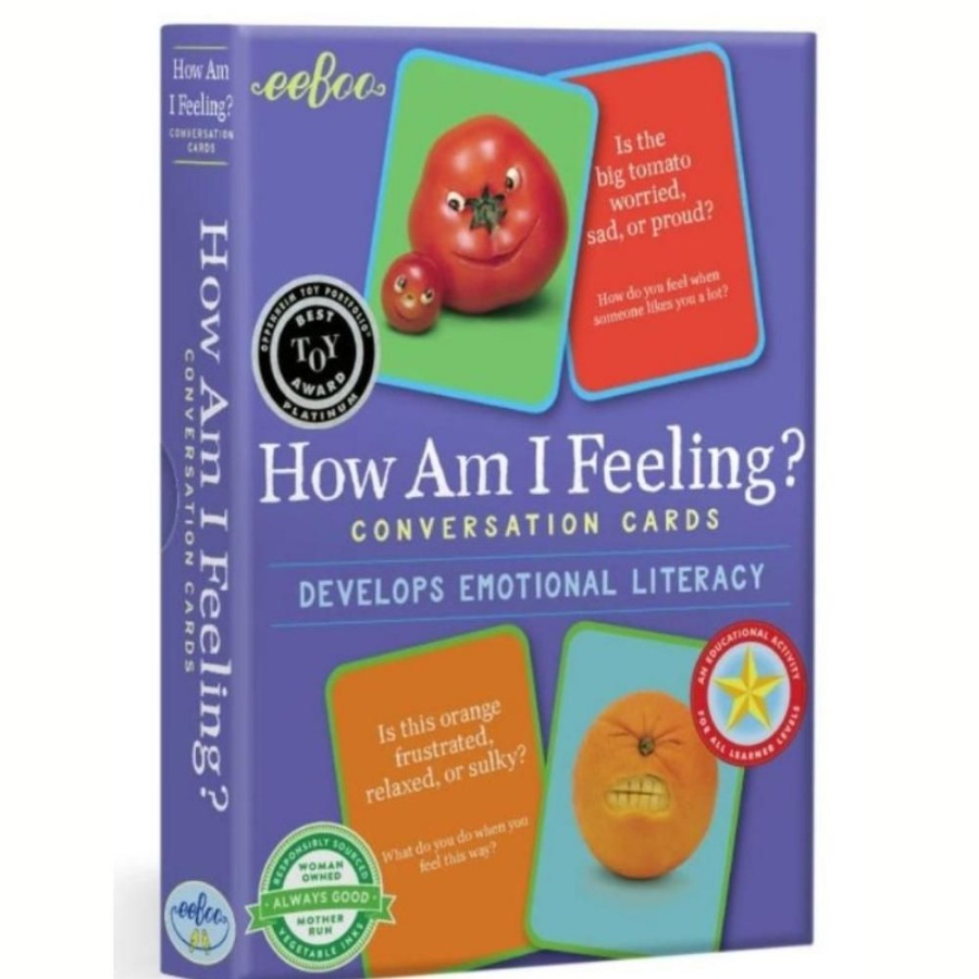 eeBoo Eeboo How Am I Feeling? Conversation Cards | Toys Learning Toys