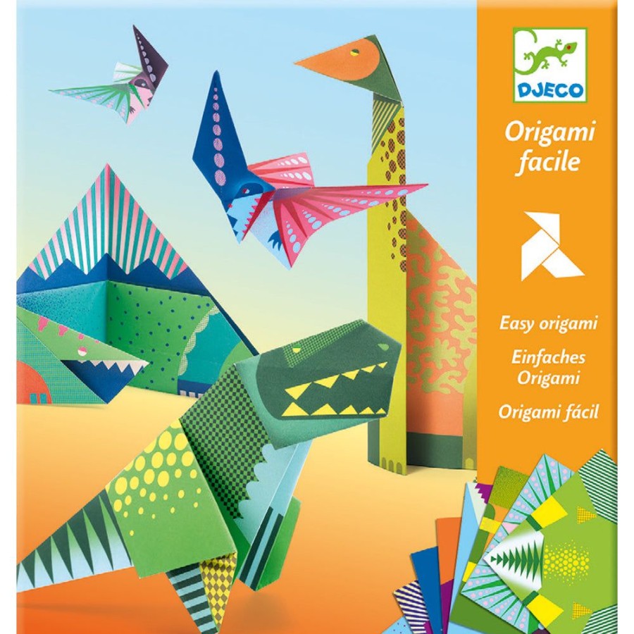 Djeco Djeco Easy Origami - Dinosaurs | Crafts For Kids Easy Origami