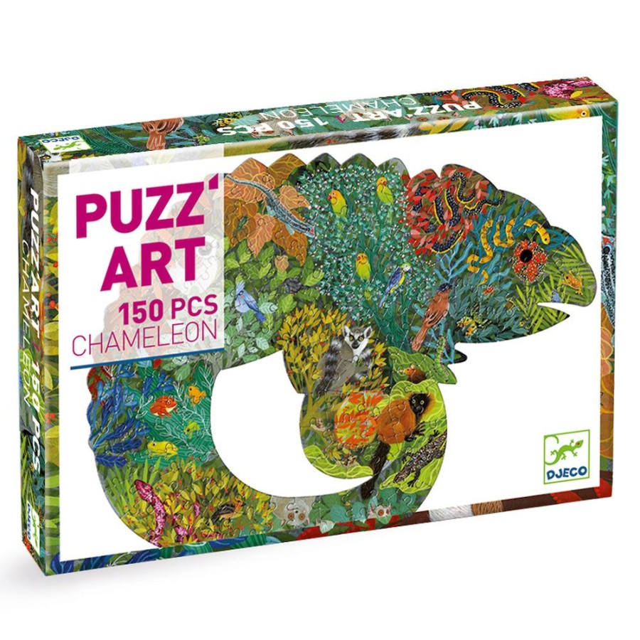 Djeco Chameleon - Djeco Puzzle Art | Toys Jigsaw Puzzles