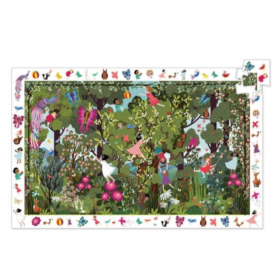 Djeco Djeco Observation Puzzles - Garden Play Time | Toys Jigsaw Puzzles