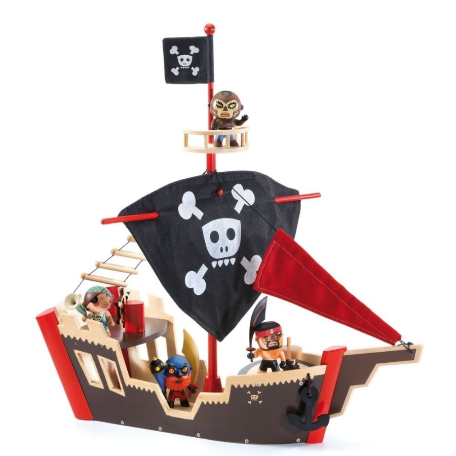 Djeco Djeco Arty Toys Ze Pirat Boat | Toys Dolls, Dolls Houses & Playsets