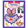 Djeco Djeco Artistic String Art - Night-Time | Sew & Knit Stitching Cards