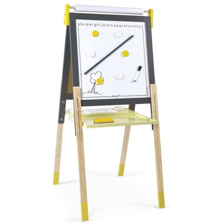 Janod Janod Adjustable Easel & Accessories | Kids Art Art Supplies And Easels