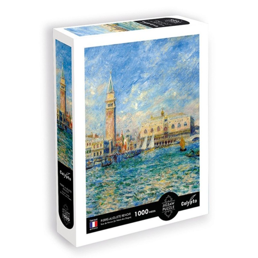 Calypto Calypto Jigsaw Puzzle 1000 Piece - Venice, The Doge'S Palace By Pierre-Auguste Renoir | Toys Jigsaw Puzzles