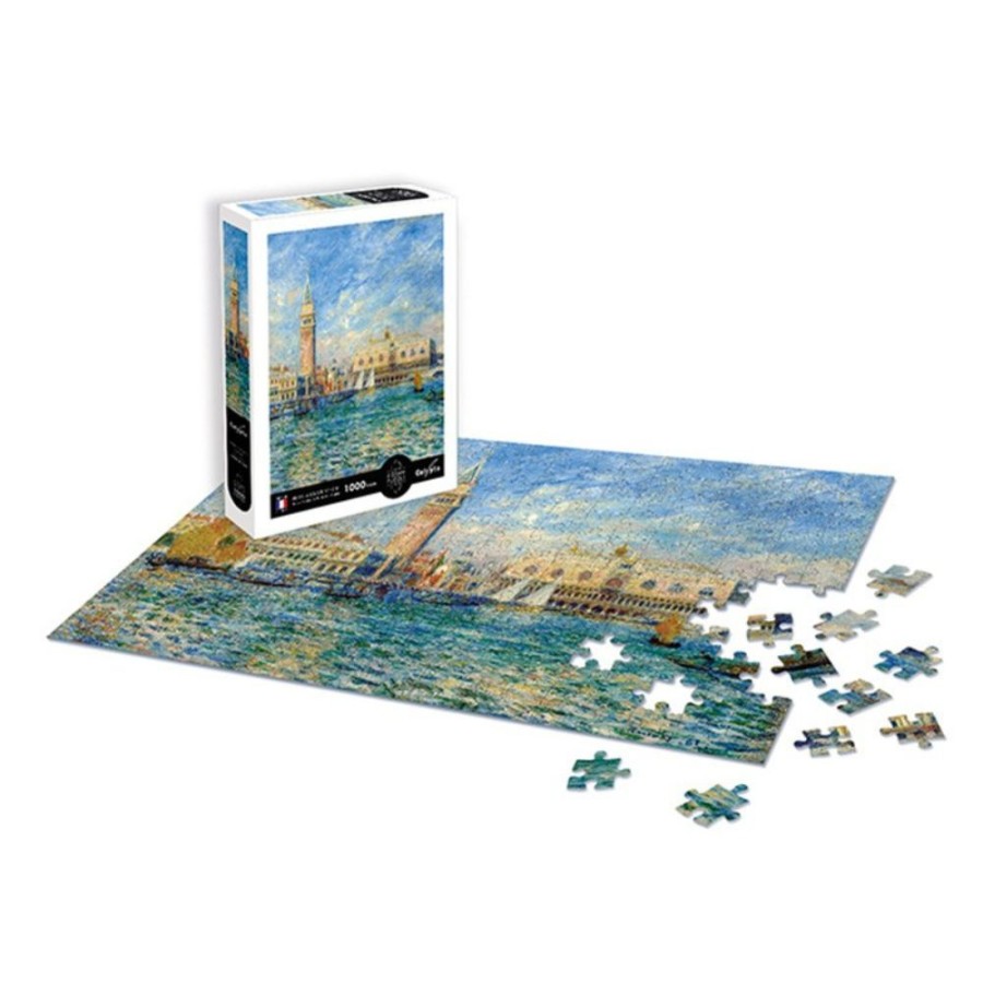 Calypto Calypto Jigsaw Puzzle 1000 Piece - Venice, The Doge'S Palace By Pierre-Auguste Renoir | Toys Jigsaw Puzzles