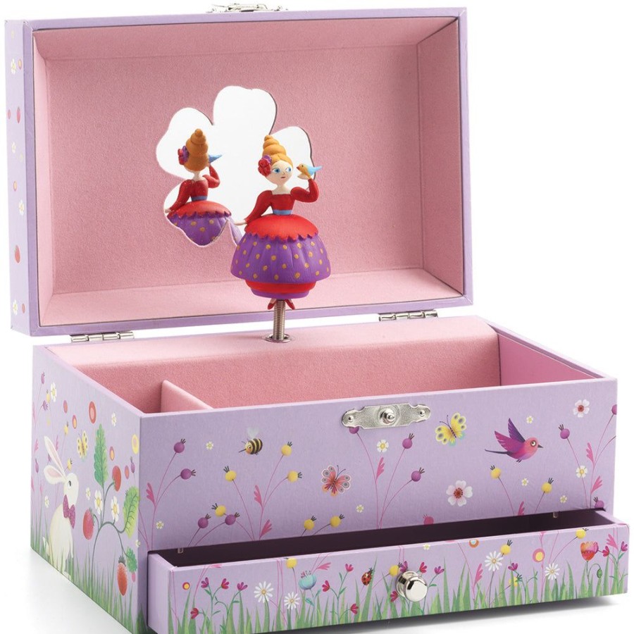 Djeco Djeco Musical Boxes - Princess'S Melody | Kids Room Musical Boxes