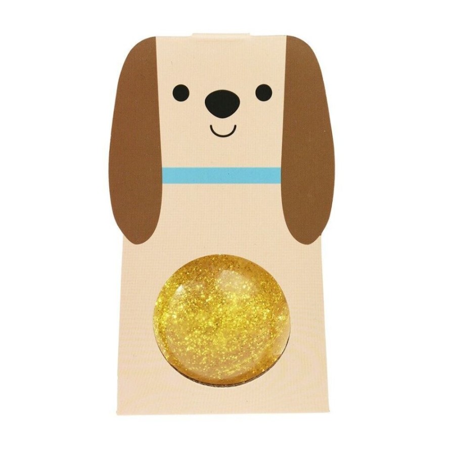 Rex London Rex London Gold Glitter Bouncy Ball | Toys Sensory Toys