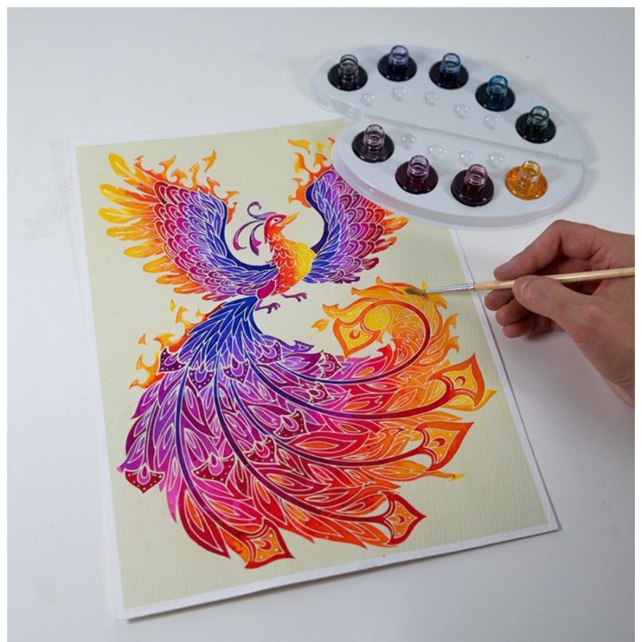 Aquarellum Aquarellum Mythical Creatures - Paint By Numbers For Kids | Kids Art Painting Sets And Colouring By Numbers