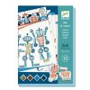 Djeco Djeco Stamps - Alien Robots | Kids Art Children'S Stamp Sets