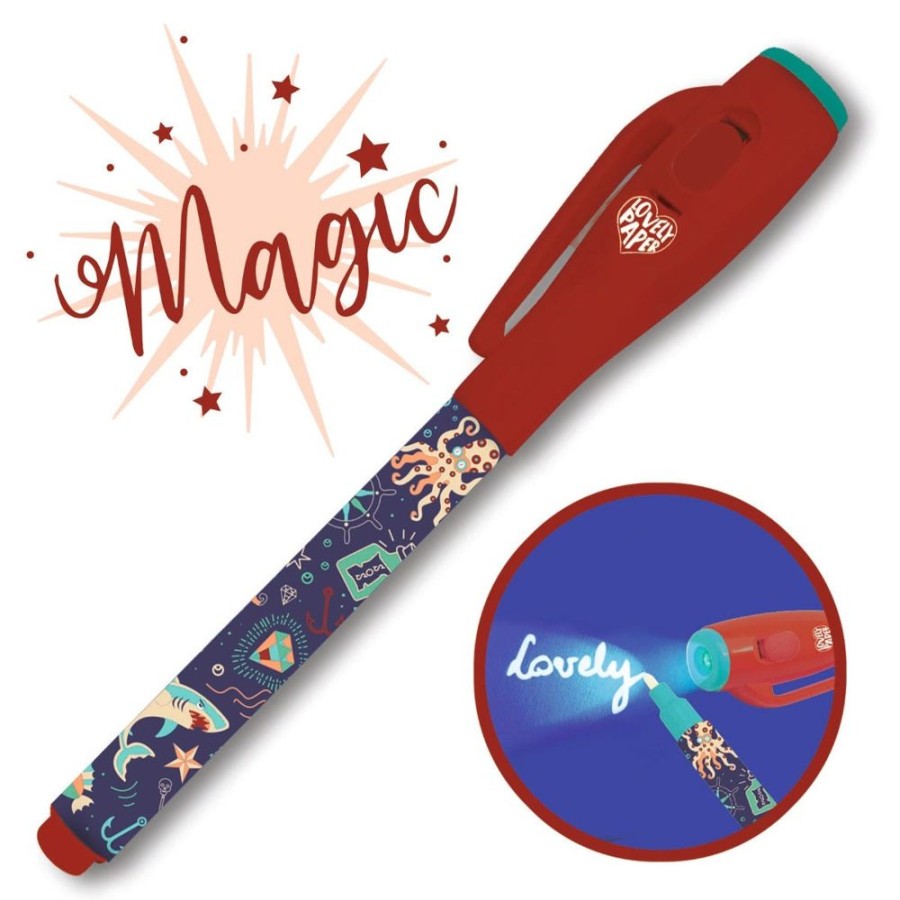 Djeco Djeco Lovely Paper - Steve Magic Pen | Kids Art Stationery And Diaries