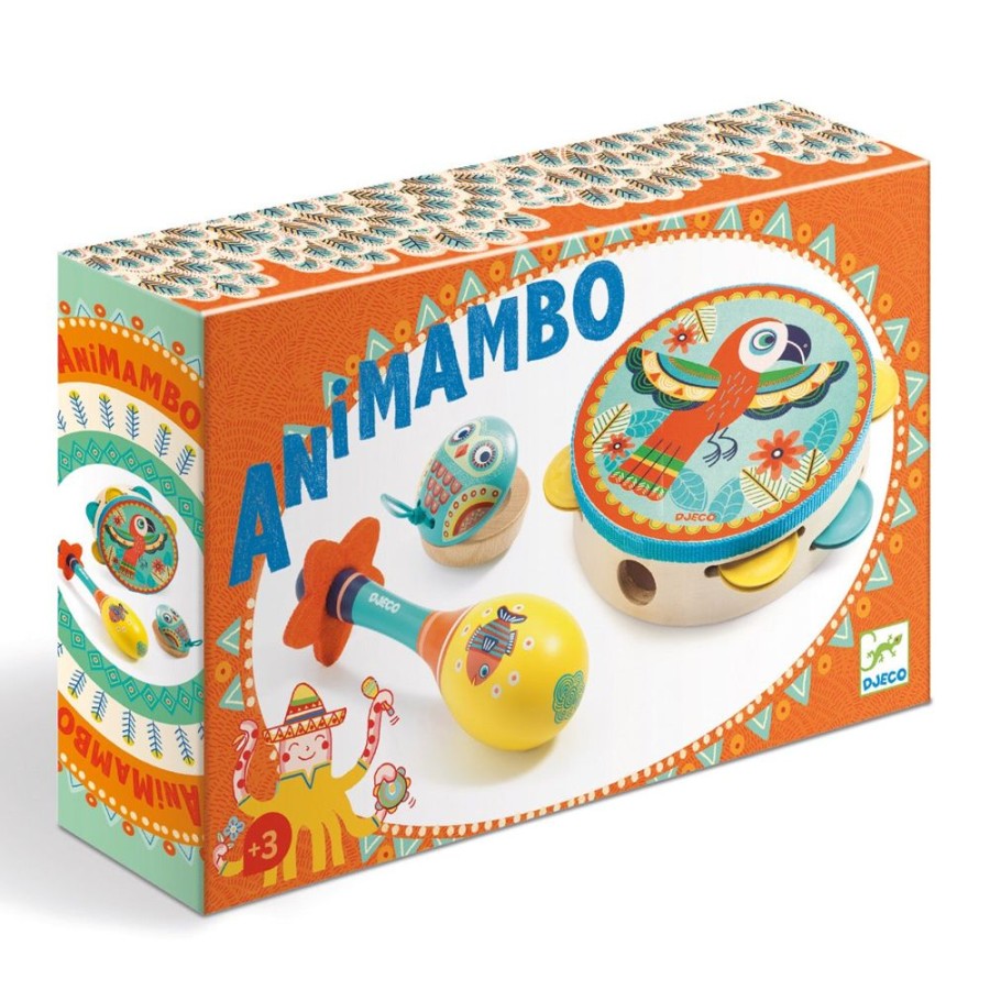 Djeco Djeco Animambo Set Of 3 Instruments | Toys Musical Toys