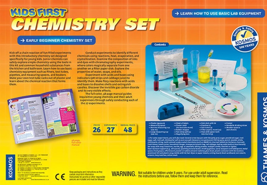 Thames and Kosmos Thames & Kosmos Kids First Chemistry Set (Level 3) | Toys Science Kits For Kids