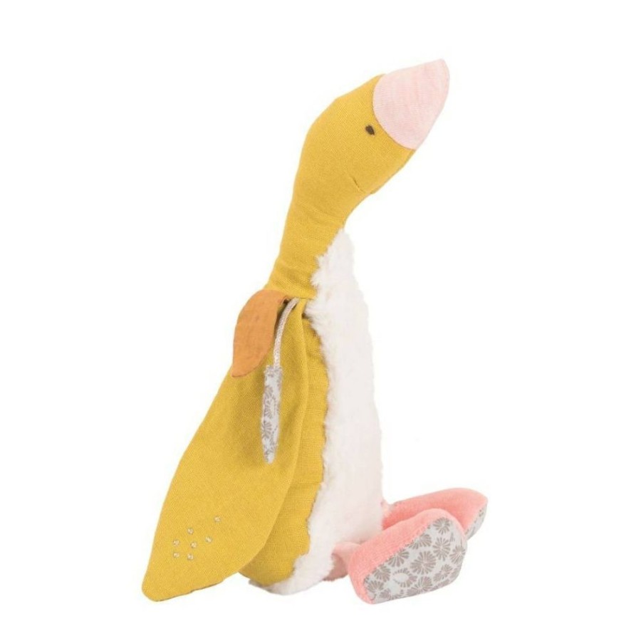 Moulin Roty - By Collection Moulin Roty Uk - Bambou The Yellow Goose Olga'S Travels00A0 | Kids Room Soft Toys