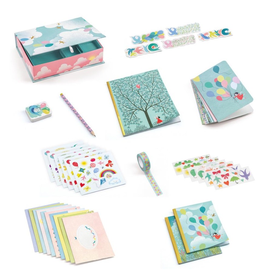 Djeco My Stationery Charlotte - Lovely Paper By Djeco | Kids Art Djeco Lovely Paper