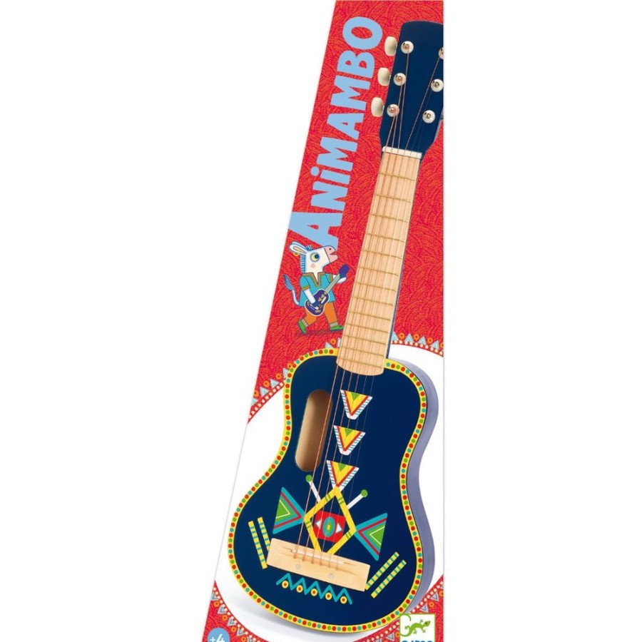 Djeco Djeco Animambo Toy 6 Metallic Strings Guitar | Toys Musical Toys