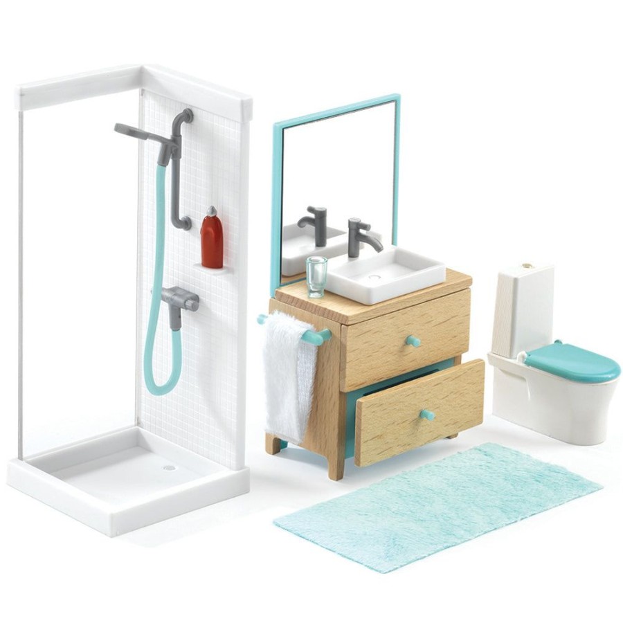 Djeco Djeco Petit Home - The Bathroom | Toys Dolls, Dolls Houses & Playsets