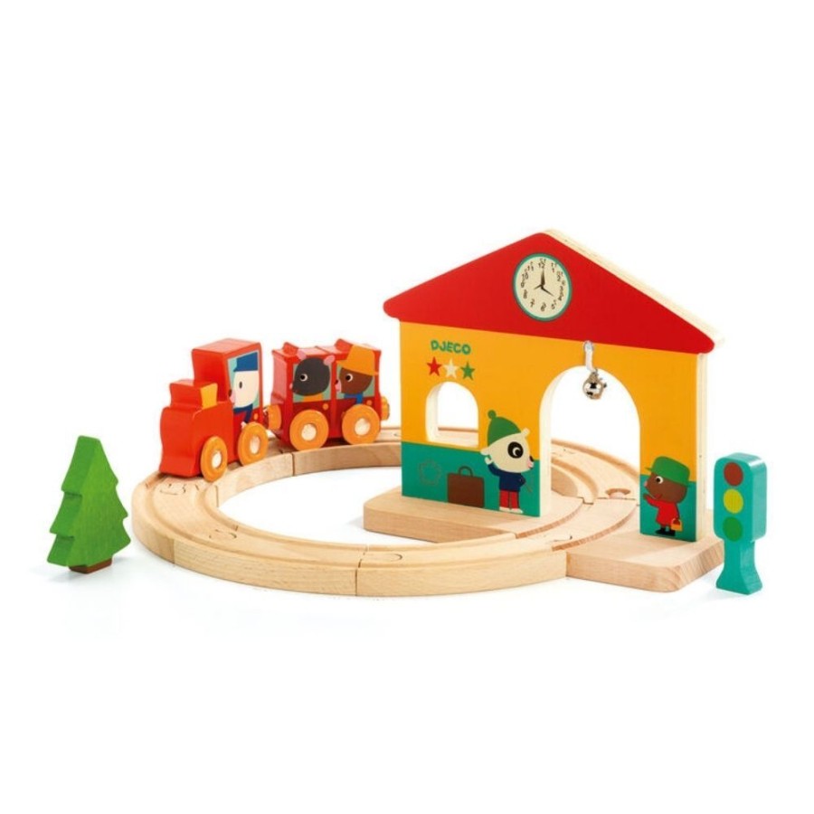 Djeco Djeco Wooden Mini Train | Toys Classic Games And Toys