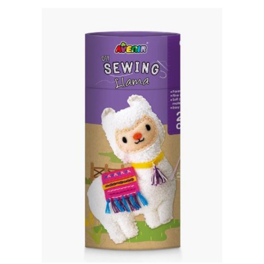 Avenir Arts and Crafts Avenir Diy Sewing - Llama | Sew & Knit Childrens Sewing Kits