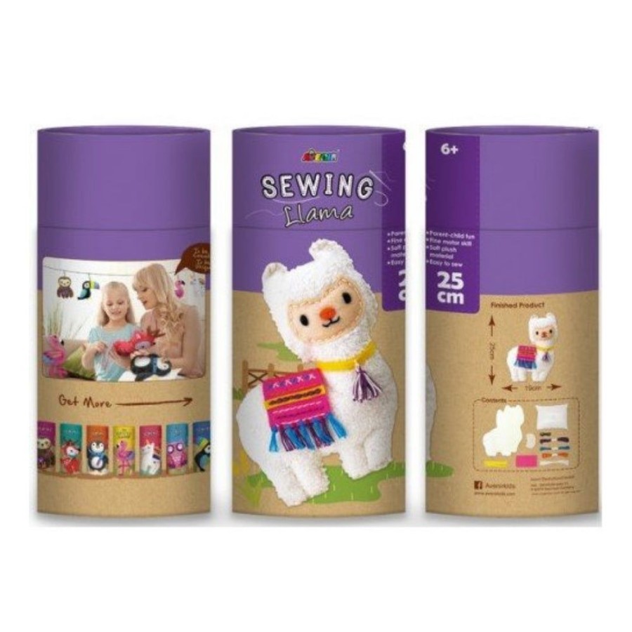 Avenir Arts and Crafts Avenir Diy Sewing - Llama | Sew & Knit Childrens Sewing Kits